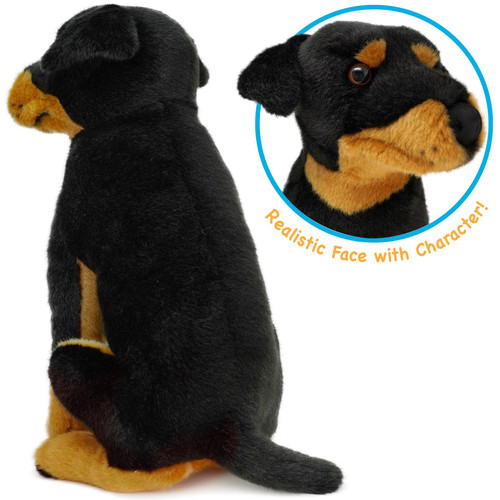 Cutest Doberman Stuffed Animal Plush Toy