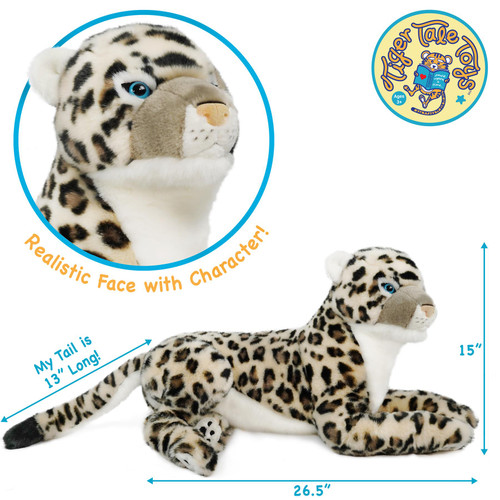 Sienna the Snow Leopard | 30 Inch Stuffed Animal Plush | By Tiger