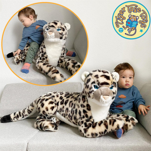 Sienna the Snow Leopard | 30 Inch Stuffed Animal Plush | By Tiger