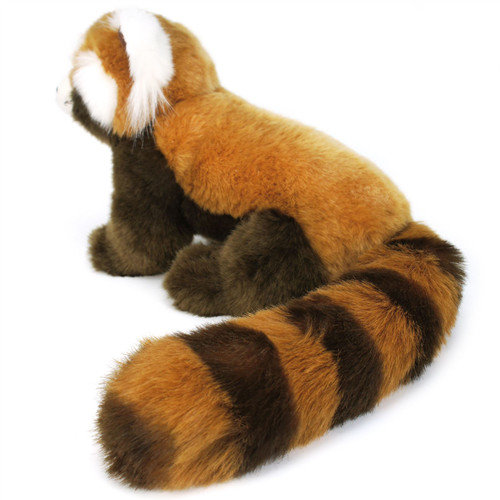 big red panda stuffed animal