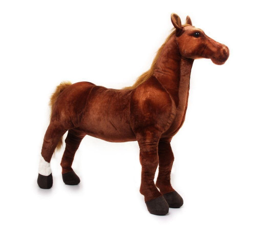 life size plush horse