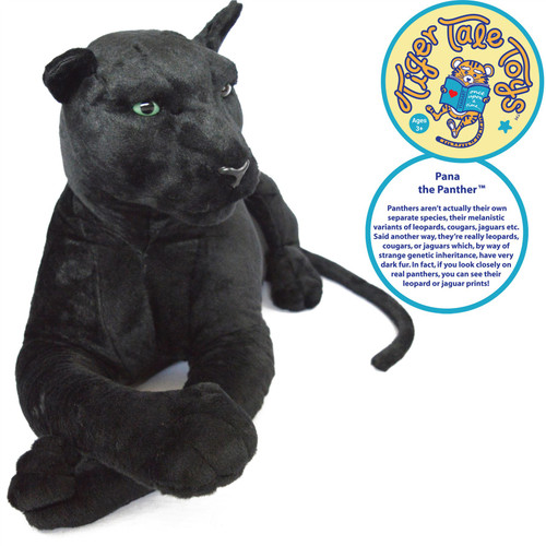 Black jaguar deals stuffed animal