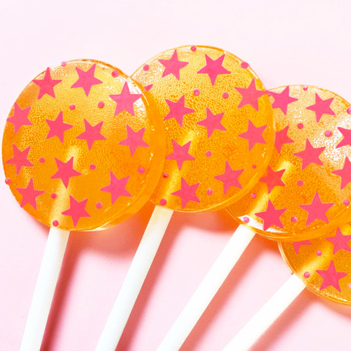 handcrafted vegan and plant-based lollipops for party favors, celebration treats and special gifts
