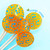 Mixed Flavor Wild Fruit Lollipop Gift Box With Ribbon