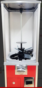 Red 2inch Toy Machine w Cashbox $1 Red 2inch Toy Machine w Cashbox $1