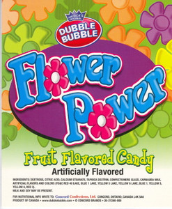 21261 Concord Gum/Candy Flower Power Candy 11,000ct.