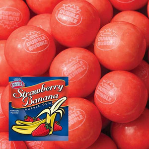 97108 Strawberry Banana Gumballs (1-inch) 850 ct 97108 Strawberry Banana Gumballs (1-inch) 850 ct