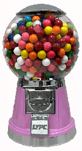 Big Bubble Pink Gumball & Candy Machine Big Bubble Pink Gumball & Candy Machine