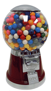 Big Bubble Red Gumball & Candy Machine (Both Wheels Included) Big Bubble Red Gumball & Candy Machine (Both Wheels Included)