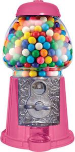 Classic Pink Gumball Machine by American Gumball Company 11-inches Classic Pink Gumball Machine by American Gumball Company 11-inches