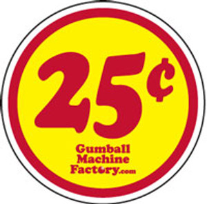 Machine Stickers 25c
