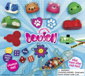 Slow Rise Squish & More Toy Mix 2-inch Toy Capsules 250 pcs Slow Rise Squish & More Toy Mix 2-inch Toy Capsules 250 pcs