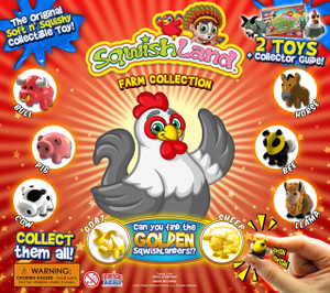 Sqwishland Farm 2" Toy Capsules 250 pcs Sqwishland Farm 2" Toy Capsules 250 pcs