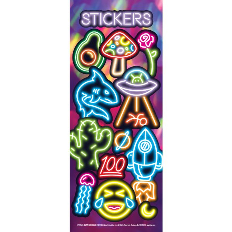 Neon Sign Stickers 300 pieces