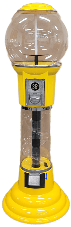 Spin & Drop Gumball Machine 5' Yellow