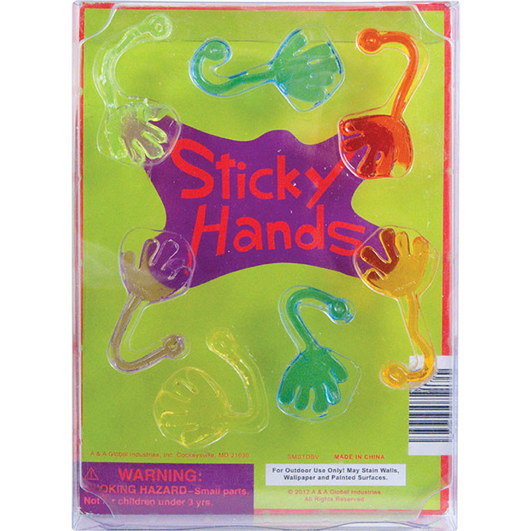 Sticky Hands 1-inch Toy Capsules (250 ct)