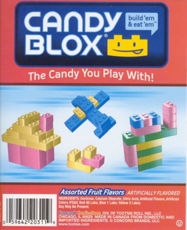 Concord Gum/Candy Candy Blox Candy Unwrapped