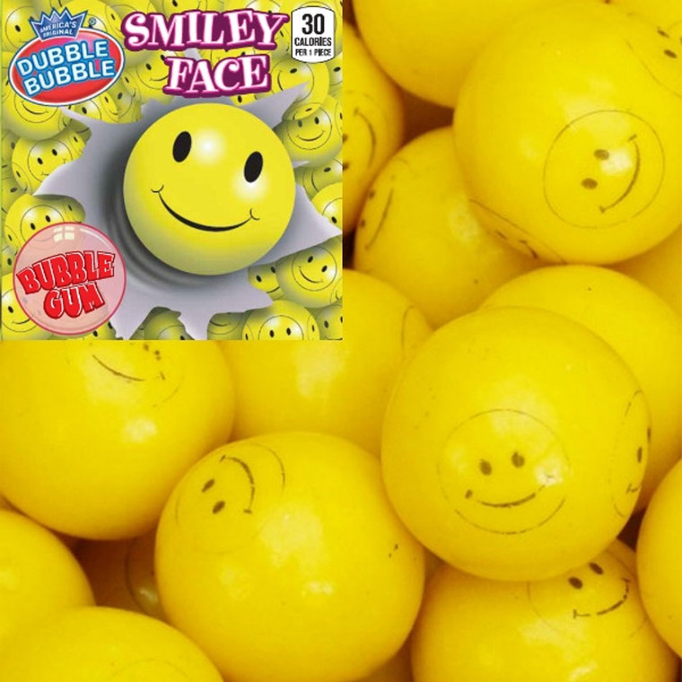 8208 Concord Gum/Candy Smiley Face Gumballs 850ct.