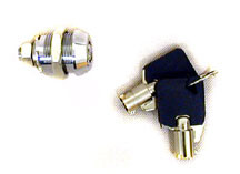 Triple Shop Lock & Key Back