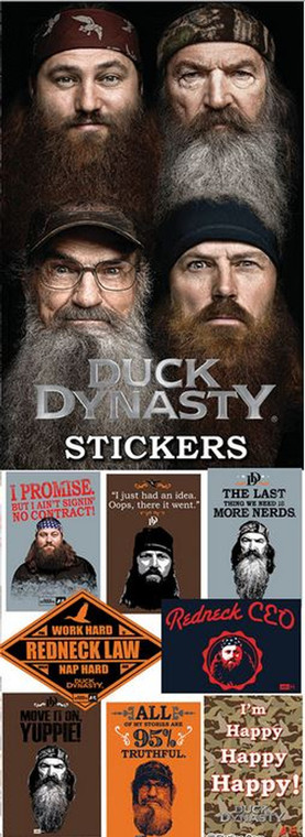 Duck Dynasty Stickers 300 pcs