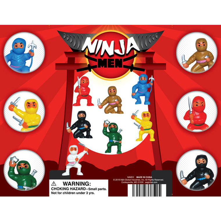 Ninja fighters 1-inch Toy Capsules 250 pcs
