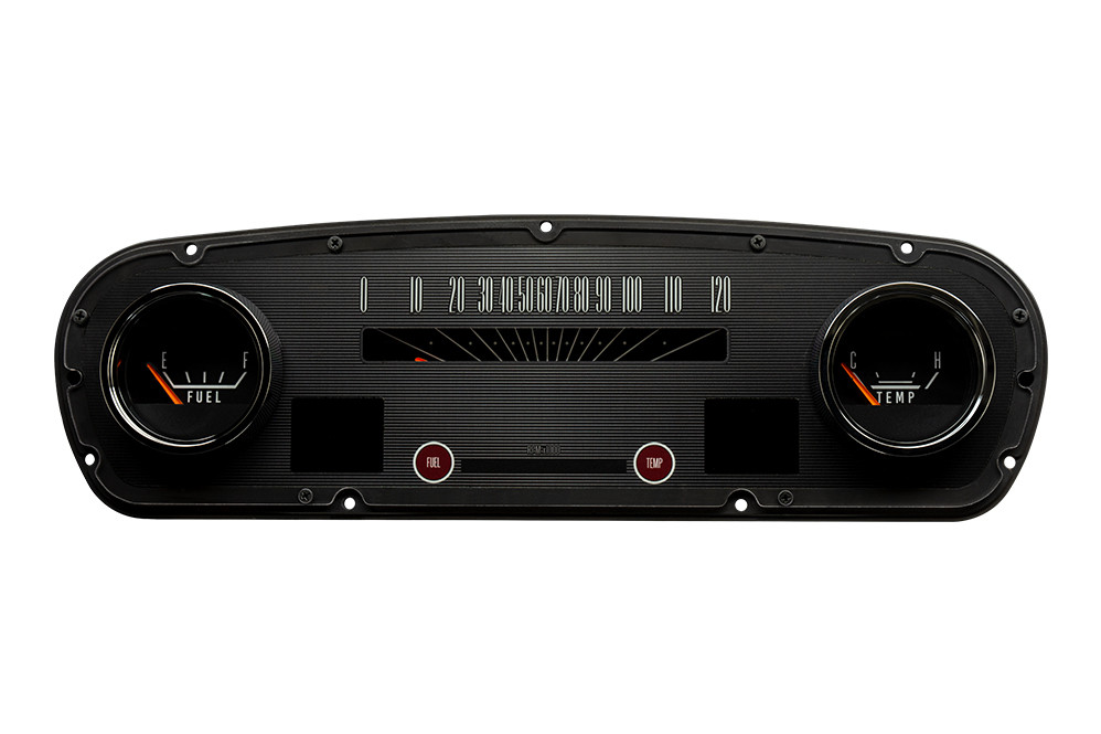 豆大福 　MGV Drive TA.effects Dakota Digital 1965-66 Ford Custom Cab Retrotech Analog Dash Gauge