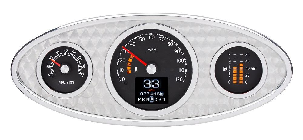 Dakota Digital 1932 Ford Car Retrotech Customizable Analog Gauge