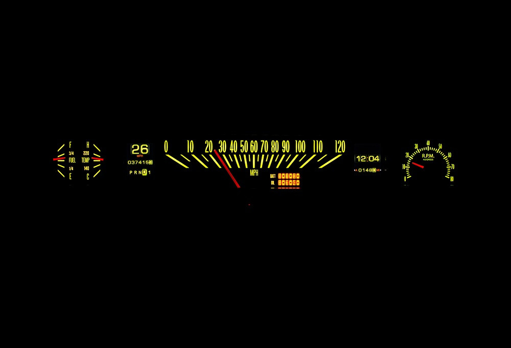 Dakota Digital 1966-67 Chevy Nova Retrotech Analog Dash Gauge
