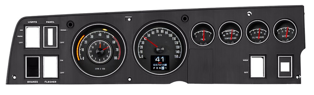 Dakota Digital 1968-70 Dodge Charger, Super Bee, 1969-70 Coronet R