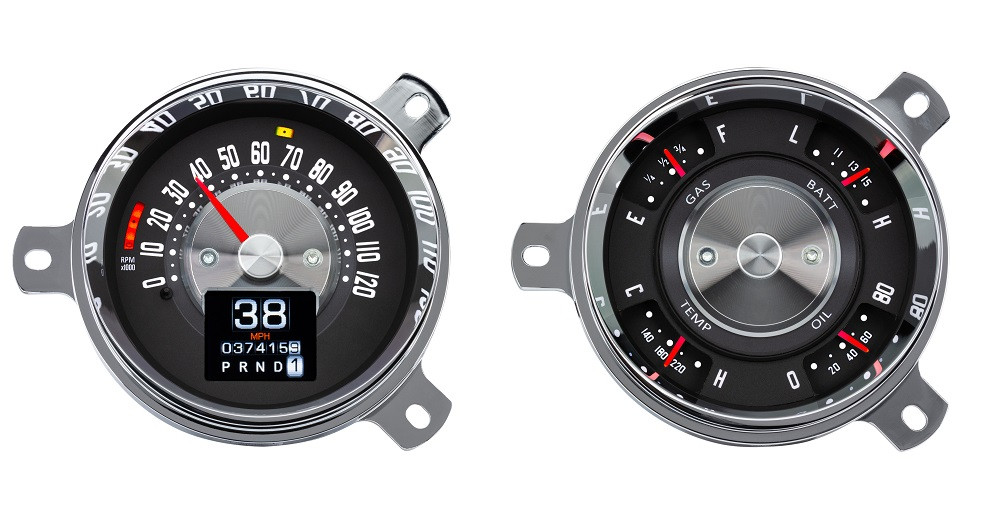 Dakota Digital 1951-52 Chevy Car Retrotech Analog Gauge System RTX