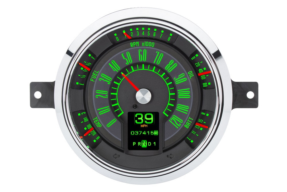 豆大福 　MGV Drive TA.effects Dakota Digital 1949-50 Ford Car Retrotech Analog Gauge System RTX
