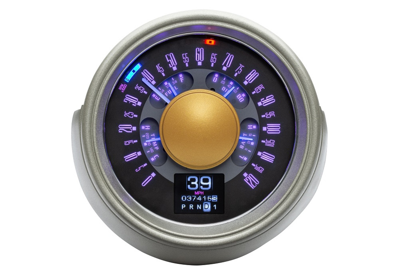 クラシック Das Alte Werk  (51CD) Dakota Digital 1951 Ford Car Retrotech Analog Gauge System