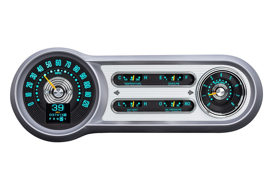 Dakota Digital 1953-54 Chevy Car Retrotech Analog Gauge System RTX