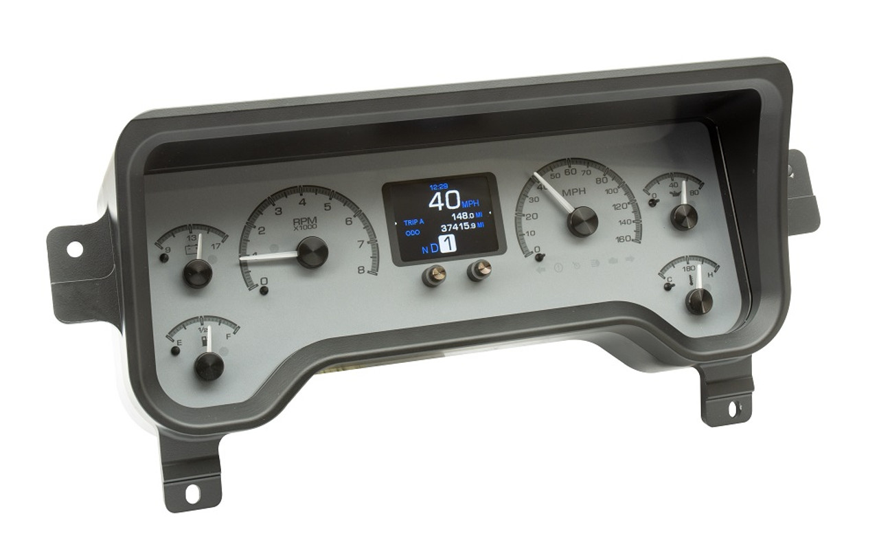 Dakota Digital 1996-03 Jeep Wrangler TJ Customizable Analog Gauge System  HDX-96J-TJ