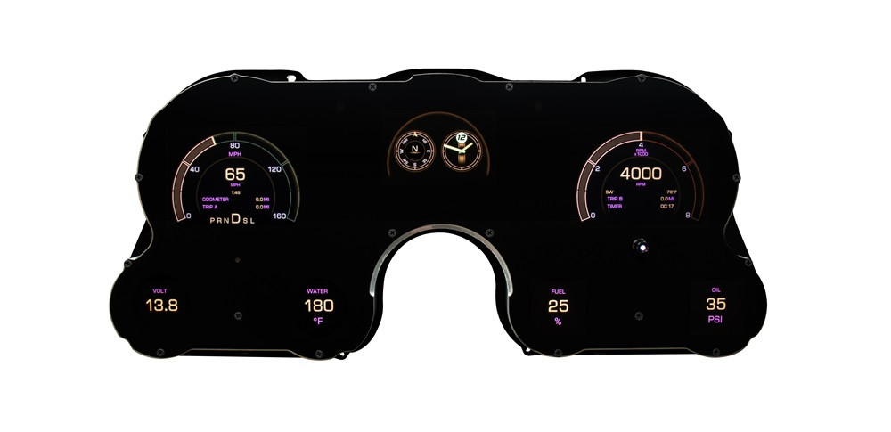 Dakota Digital GRFX-67C-PU 1967-72 Chevy Pickup C10 Gauge System