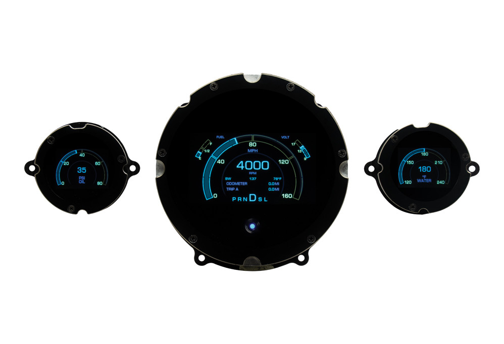 Dakota Digital 1957 Chevy Car Gauge System GRFX Instruments GRFX-57C