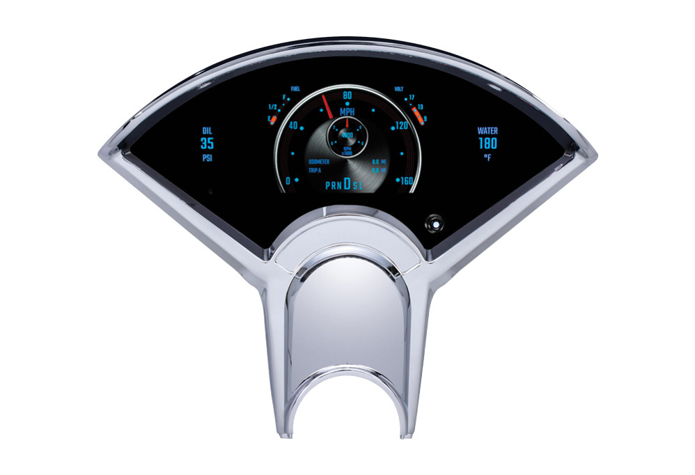 Dakota Digital 1955-56 Chevy Car Gauge System GRFX Instruments