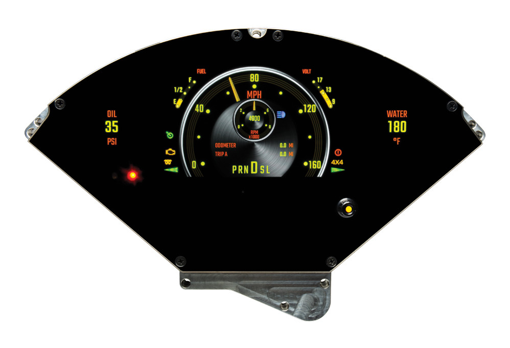 Dakota Digital 1955-56 Chevy Car Gauge System GRFX Instruments