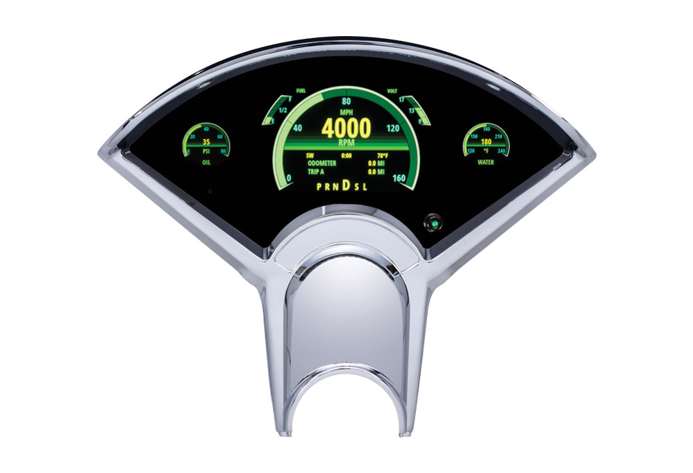 Dakota Digital 1955-56 Chevy Car Gauge System GRFX Instruments