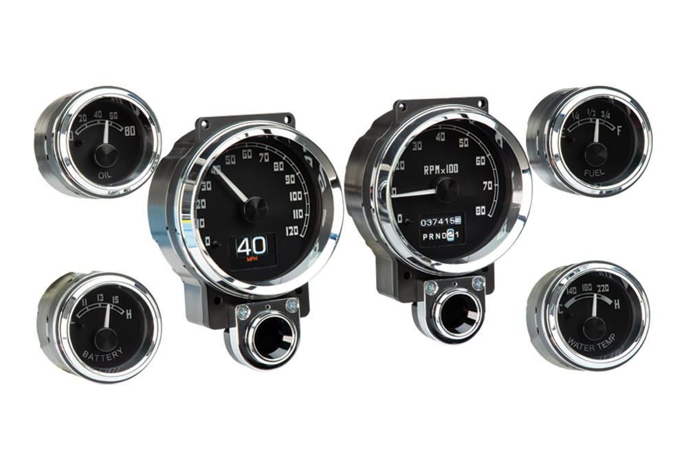 レストア整備品 DIATONE DA-U550 Dakota Digital 1955-59 GMC Pickup Retrotech Series Gauge System