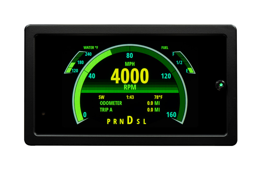 Dakota Digital Universal Rectangle Gauge System GRFX Instruments