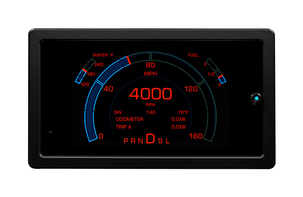 Dakota Digital Universal Rectangle Gauge System GRFX Instruments