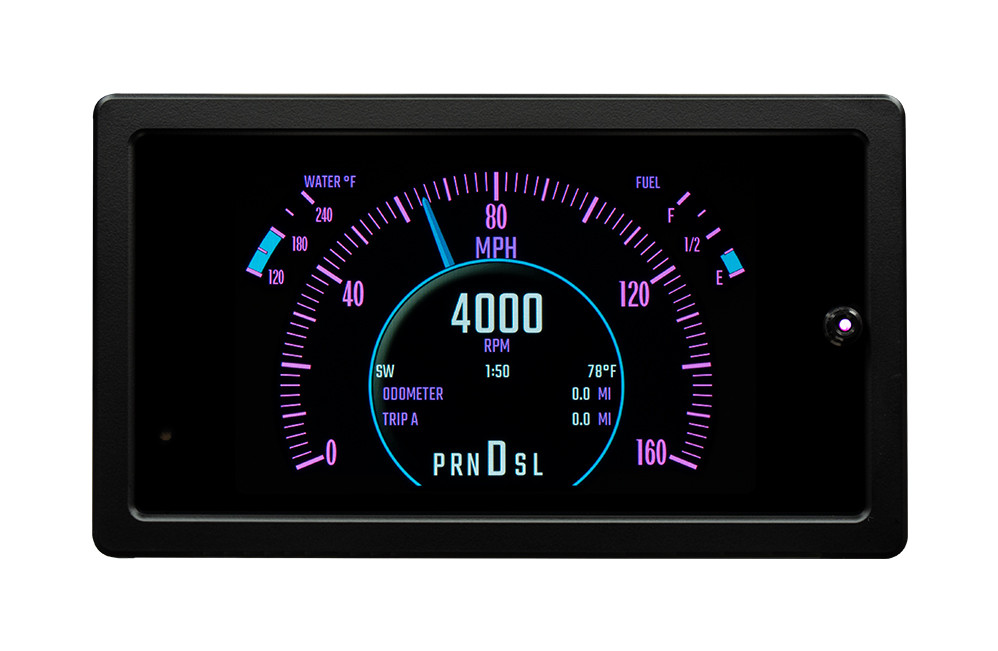 Dakota Digital Universal Rectangle Gauge System GRFX Instruments