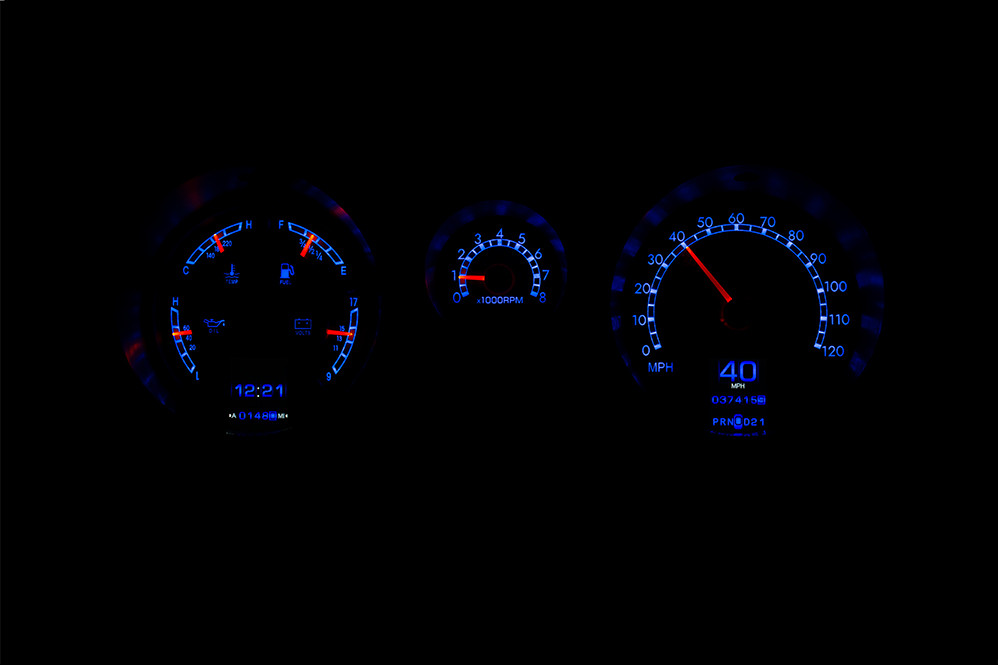 Dakota Digital 1980-87 Toyota FJ60 Retrotech Customizable Analog