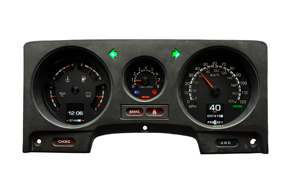 Dakota Digital 1980-87 Toyota FJ60 Retrotech Customizable Analog