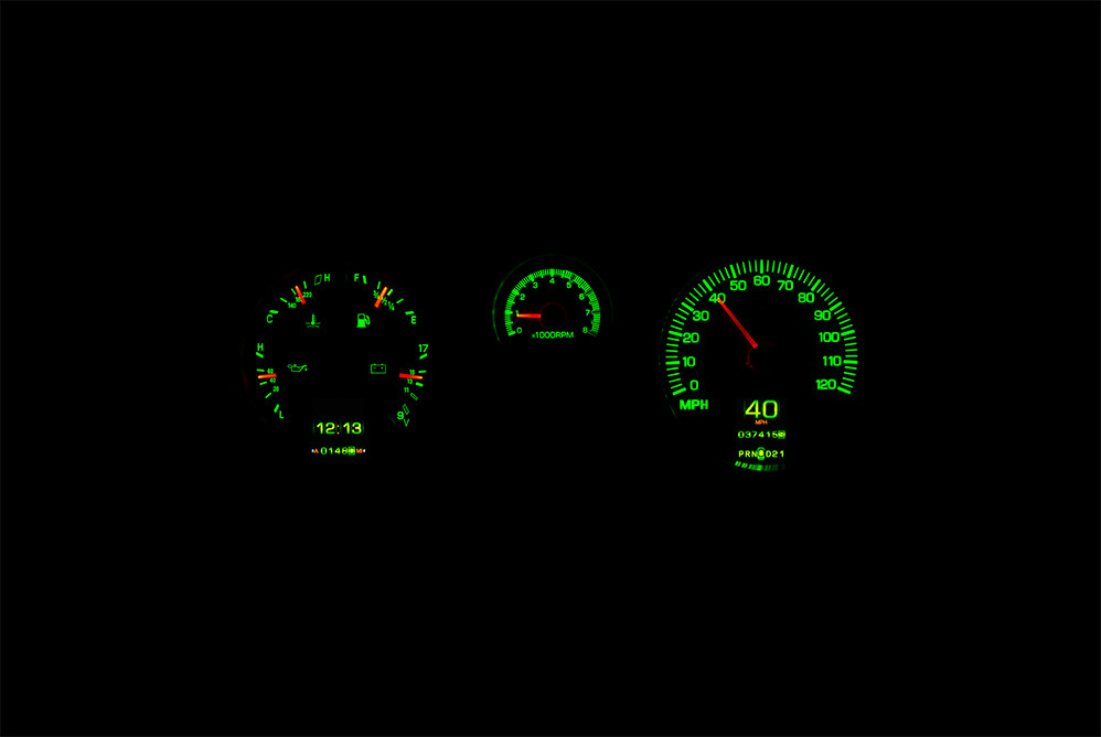 Dakota Digital 1988-90 Toyota FJ60 Retrotech Customizable Analog