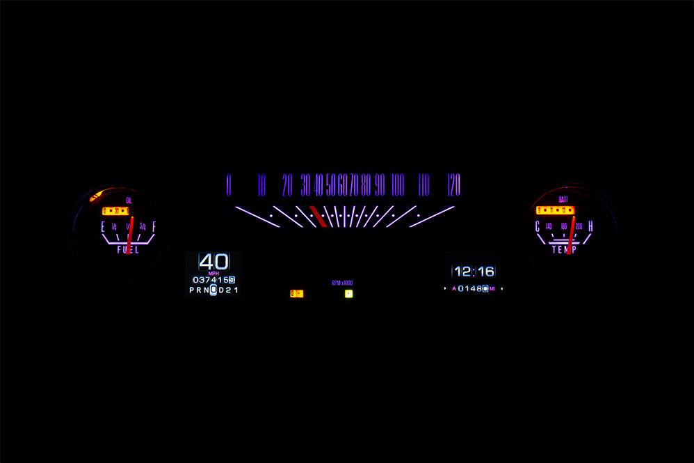 Dakota Digital 1965-66 Ford Custom Cab Retrotech Analog Dash Gauge