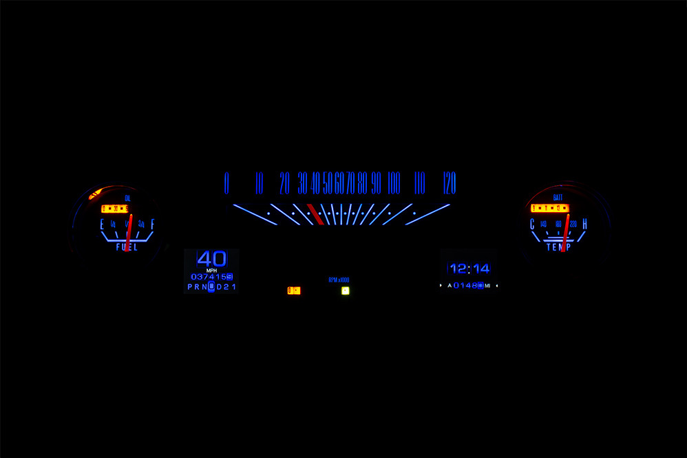 Dakota Digital 1965-66 Ford Custom Cab Retrotech Analog Dash Gauge