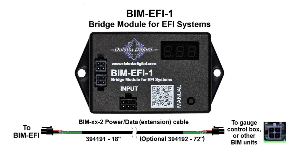 Dakota Digital Bridge Module for EFI Systems for VHX VFD3 HDX RTX
