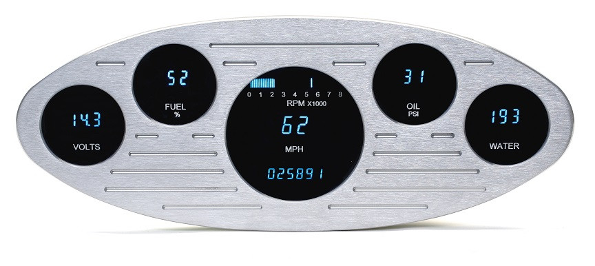Dakota Digital Dash 32 Ford Gauge Cluster System w/ Panel VFD3-32F